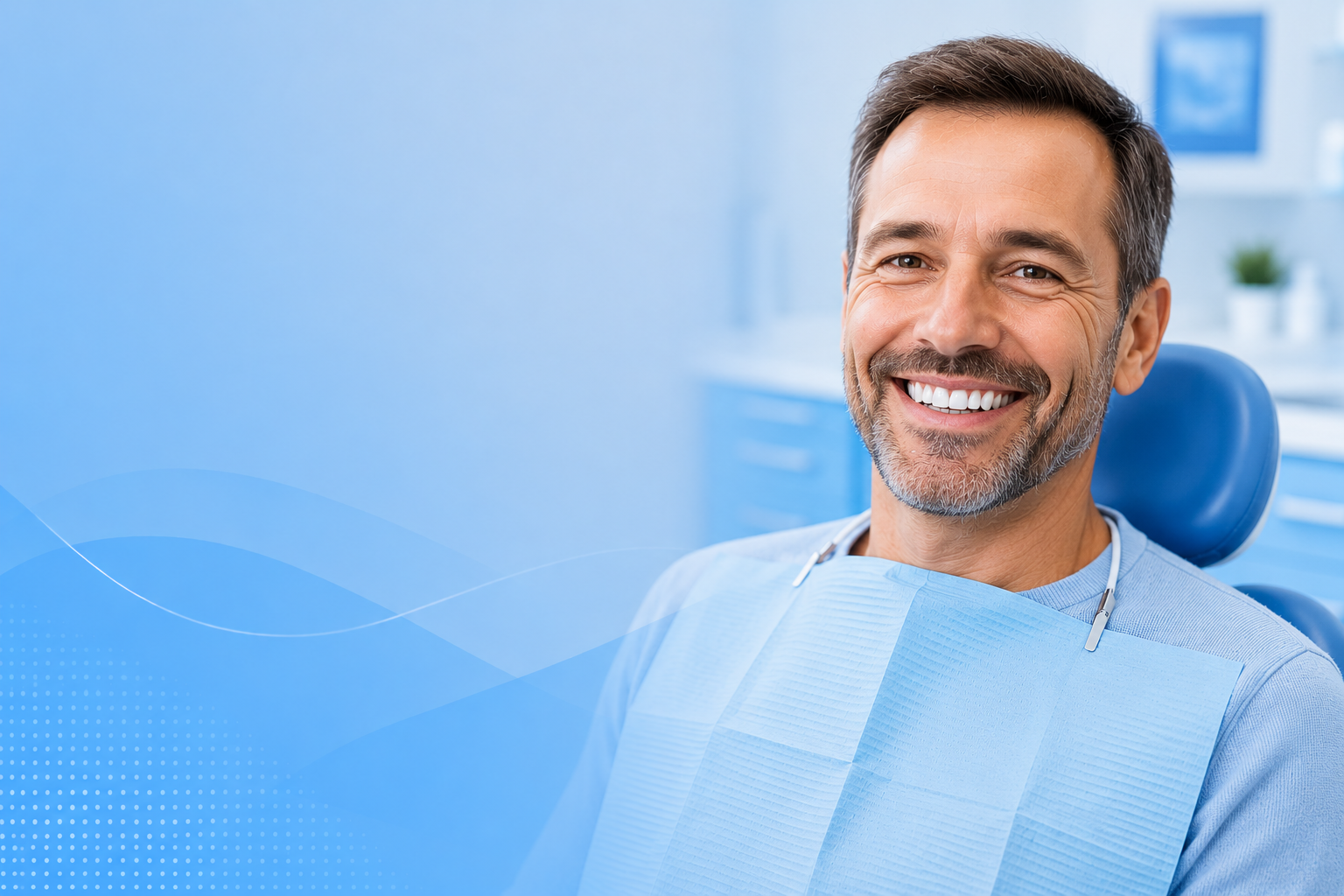 Stunning patient smile after treatment